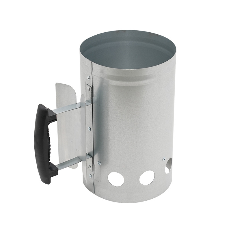 Barbacoa al aire libre al por mayor, barril de fuego de carbón de combustión, barril de carbón de encendido portátil, tablero galvanizado antioxidante transfronterizo, barril de carbón de combustión de carbón