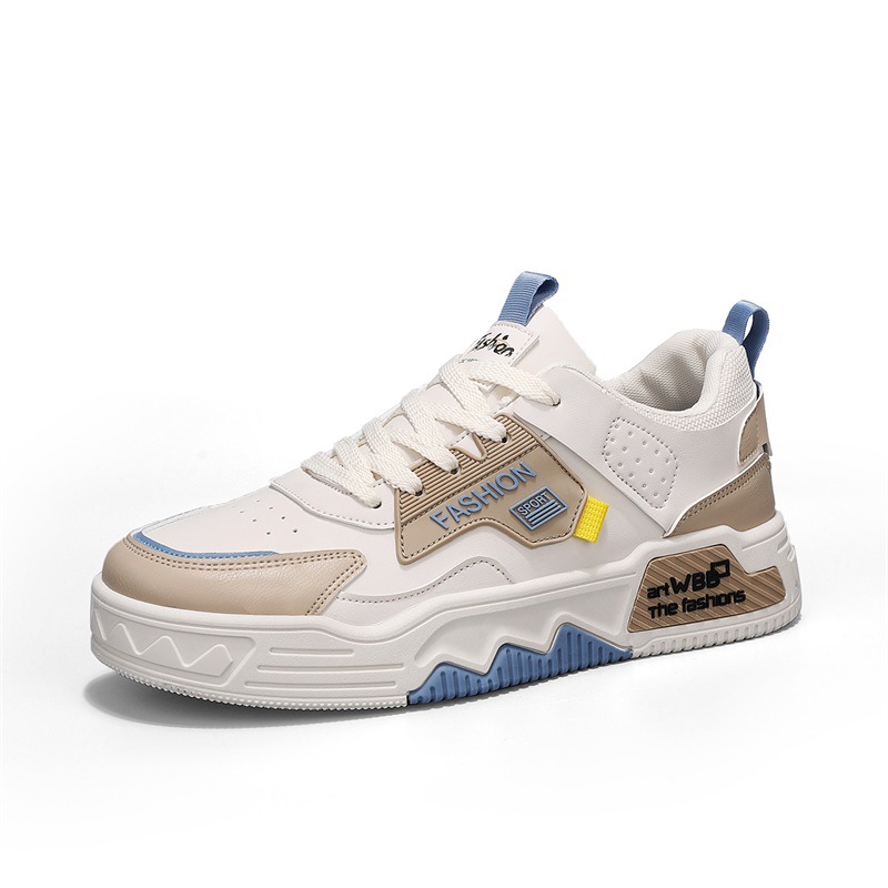 2026 primavera nuevos zapatos de hombre resbaladantes transpirables zapatos de skate casuales deportivos juveniles aumentan suela gruesa zapatos deportivos casuales