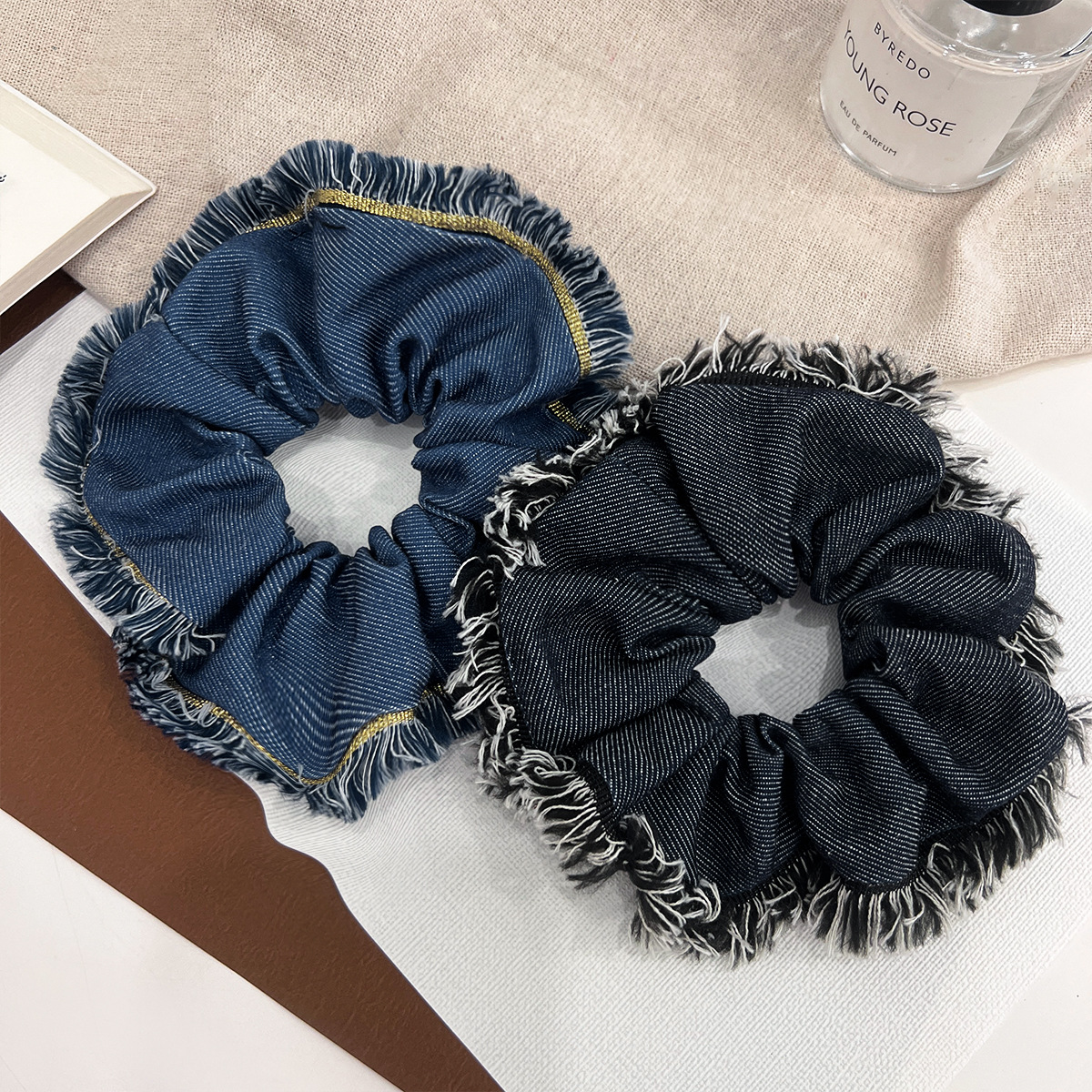 1 Piece Quantity Vacation Classic Style Women's Solid Color Cloth Hair Tie