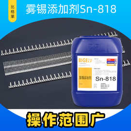 比格莱 分散能力好 电镀锡生产线 哑光镀锡添加剂Sn-818