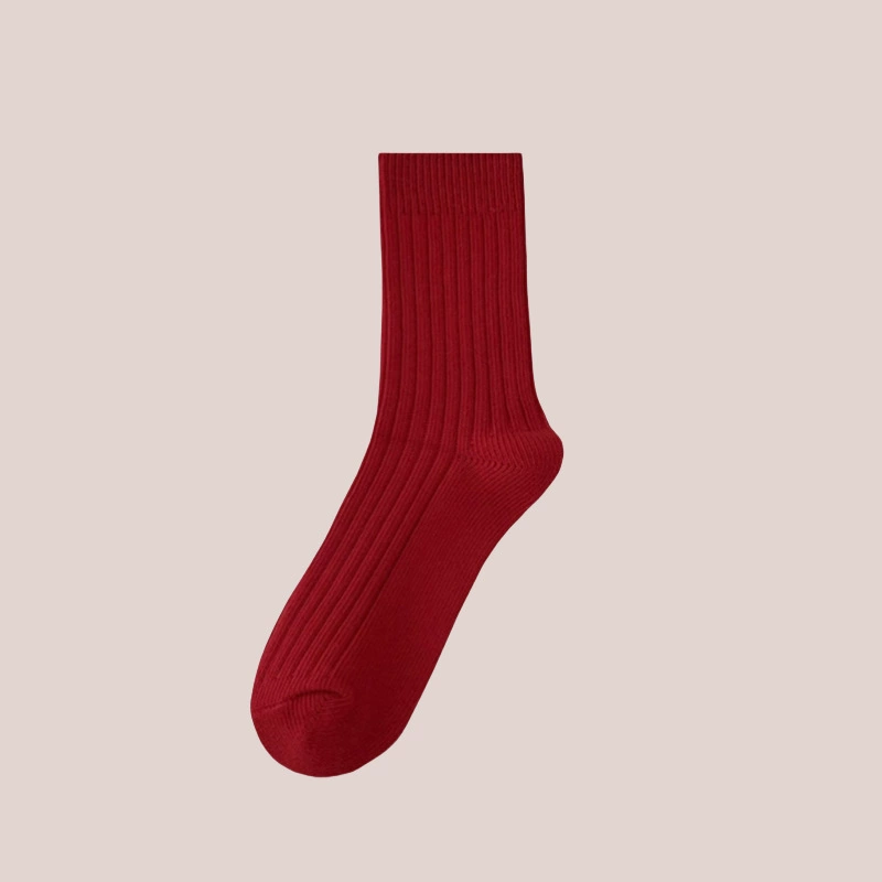 Antibacterial summer cute knee socks, mid-length