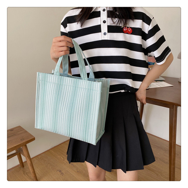 Etsy Personalized 2024Ins Handbag Simple Large-Capacity Tote Bag Single Shoulder Color-Blocking Design Portable Hand-Carry Bag Etsy Personalized 2024Ins Handbag Simple Large-Capacity Tote Bag Single Shoulder Color-Blocking Design Portable Hand-Carry Bag