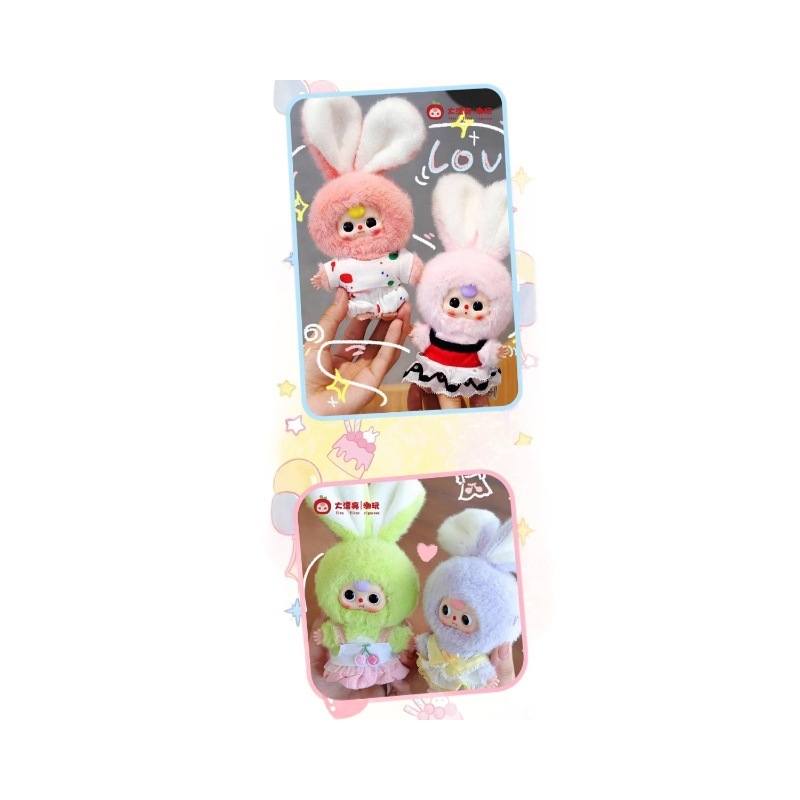 新品入荷 ベビードール 3歳 マカロン ミニ リトルラビット babythree ブラインドボックス フィギュア 箱入り|undefined