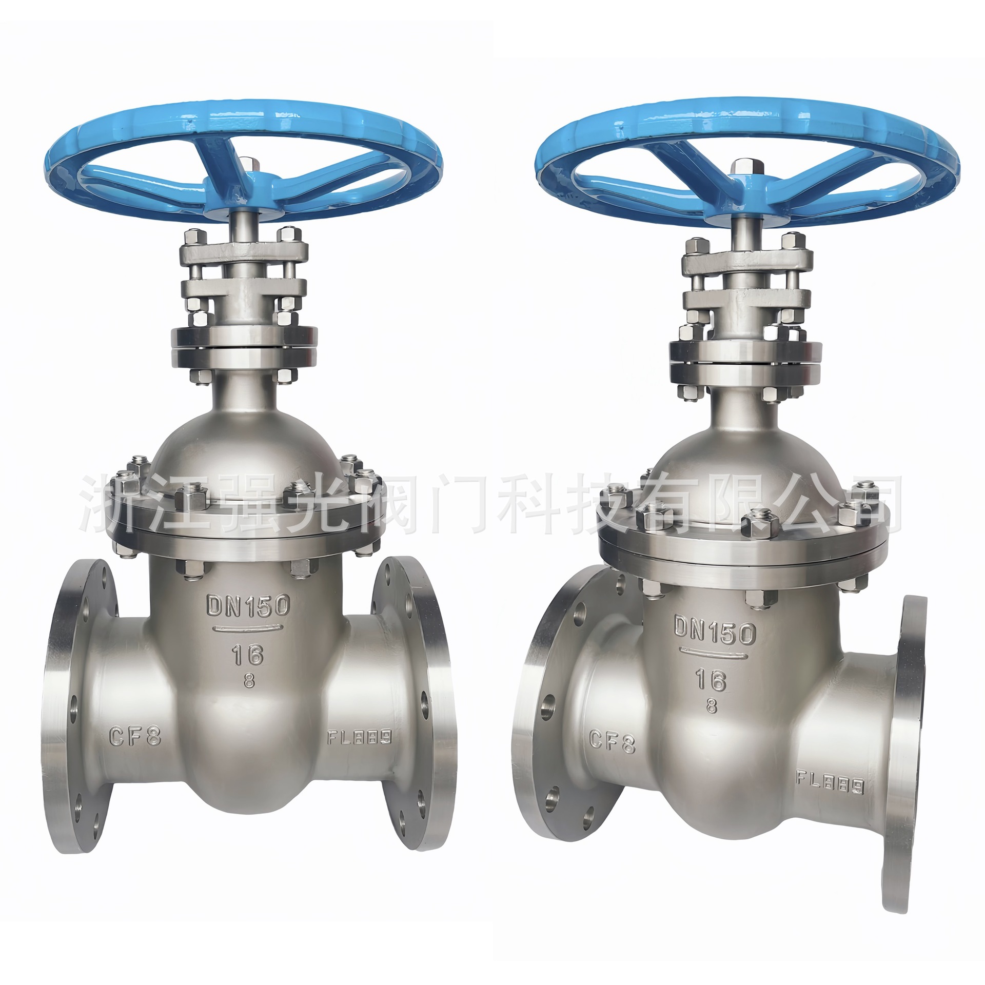 Z45W-16P，Z45H-16P，Z45Y-16P，304不锈钢暗杆闸阀，楔式，法兰