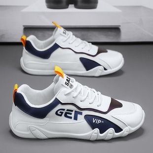 Labor Protection Shoes, Men's Shoes, Summer Breathable Canvas Shoes, Men's Construction Site Work, Korean Version, Versatile White Sports Sneakers, Trendy Shoes