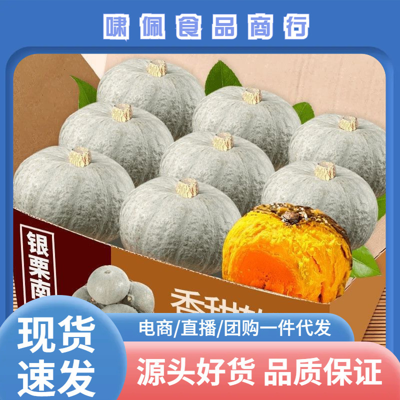 Xinjiang Silver Skin Pumpkin 2.5kg Chestnut Pumpkin with Silver and Gray Skin, Old Pumpkin with Chestnut Flavor, Not Beibei Mini Pumpkin, Wholesale Xinjiang Silver Skin Pumpkin 2.5kg Chestnut Pumpkin with Silver and Gray Skin, Old Pumpkin with Chestnut Flavor, Not Beibei Mini Pumpkin, Wholesale