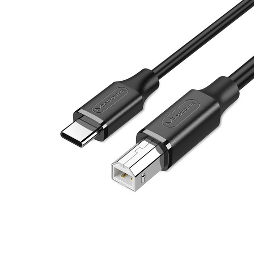 Luxun Type-C printer data cable mobile phone tablet notebook electronic musical instrument USB-C square port printing cable