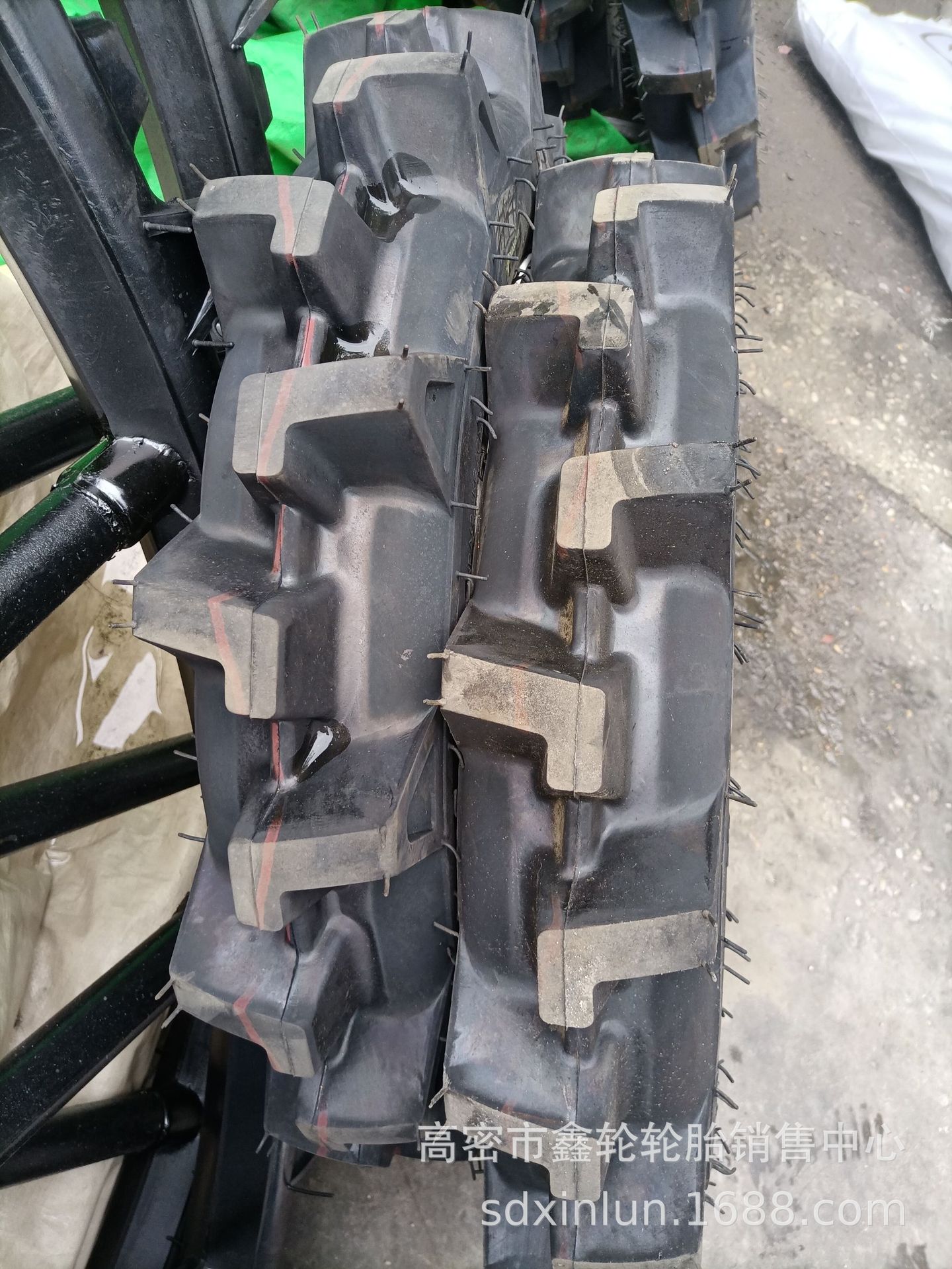 农用打药中耕机水田轮胎5.00-19配钢圈5.00 6.50-32-36-38-42