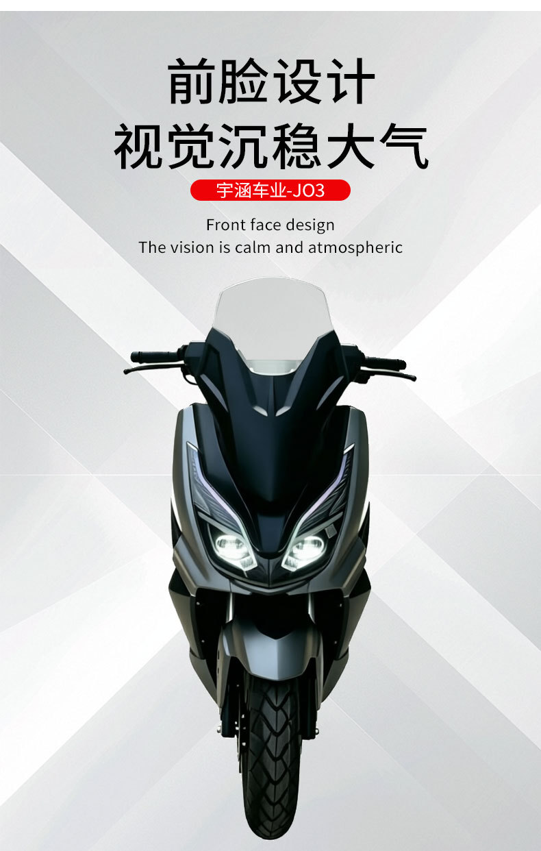 Foreign Trade Wholesale Jo3 Motorcycle Adult Scooter Cool Off-Road Motorcycle Export Complete Vehicle to Vietnam