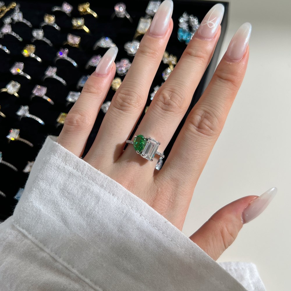 7g Weight Zircon Inlay Material Open Rings, Rings Classification 5, 9, Adjustable Ring Size 1 Piece Quantity Holiday, Daily Occasion 925 Sterling Silver Material Heart Shape Pattern Women's Gender Plating, Inlay Design Basic, Simple Style, Classic Style Style 925 Sterling Silver Zircon Heart Shape Open Rings Rings 28