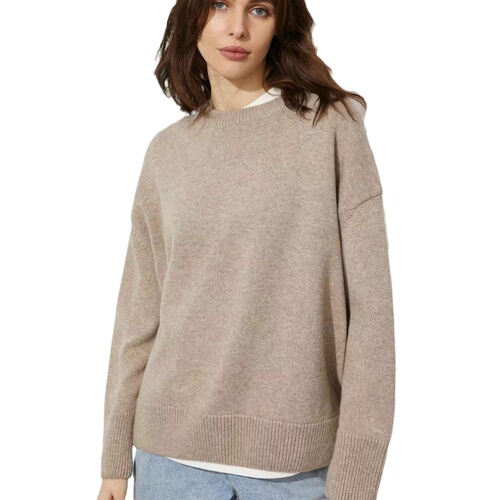 Russian Autumn/Winter New Round Neck Solid Color Casual Soft and Creamy Sweater