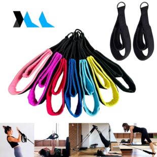 Yoga Cross-Border Double-Ring Pilates Bed Exercise Accessories Ankle Straps Wrist Bags Wristbands Stretching Polyester-Cotton Material