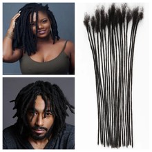 0.2cm���˰l�K�p humanhair dreadlocs�����׹��K�p�ٰl�S��ֱ��