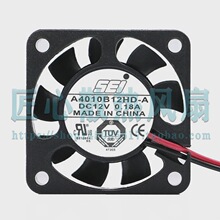 SEI A4010B12HD-A 12V 0.18A 4CM 4010 3�� ɢ�ȷ��� 40*40*10MM