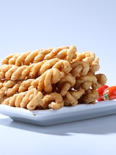 ly河南商丘特产民权贡麻花九代传人张慧敏咸香味70g袋礼盒装酥脆