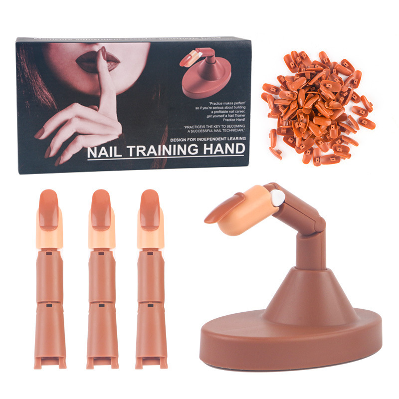Cross-border nail joint finger manipulator nail set activity hand Model Practice fake finger spot