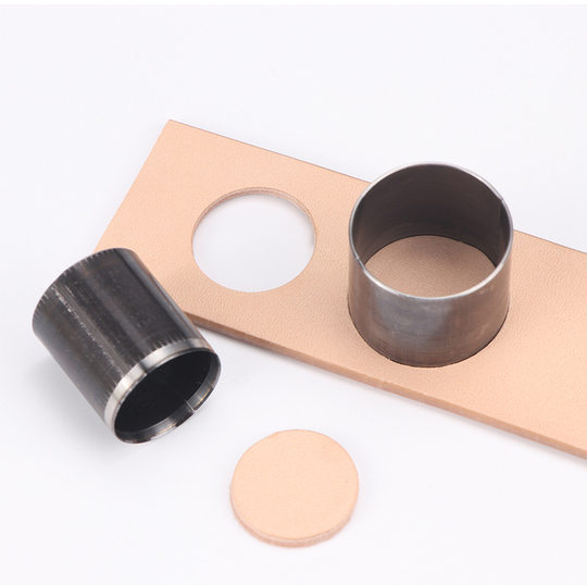 7 pcies/set of cutting round knife mold DIY handmade flower leather bell mold leather hole punch tool