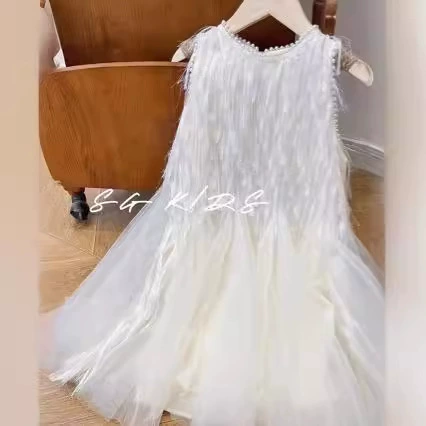 Human Bai Swan Белая струящаяся юбка Su Baiyue Girls Liuyi Performance