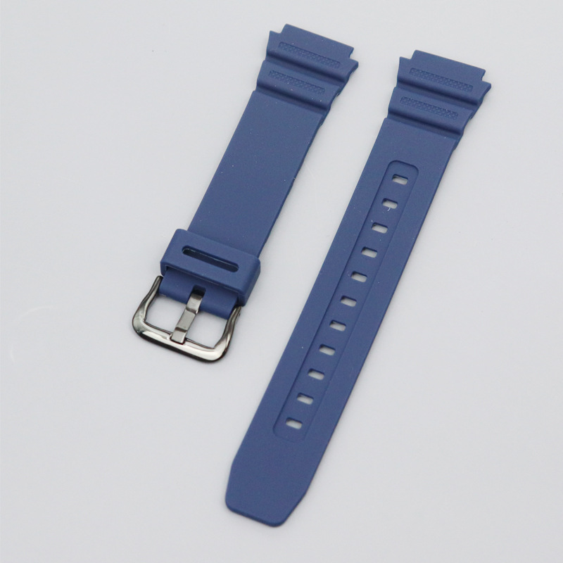 Adaptación Casio correa de reloj AE - 1200 SGW400 F - 108 W - 218 correa de silicona de bloque pequeño 18mm