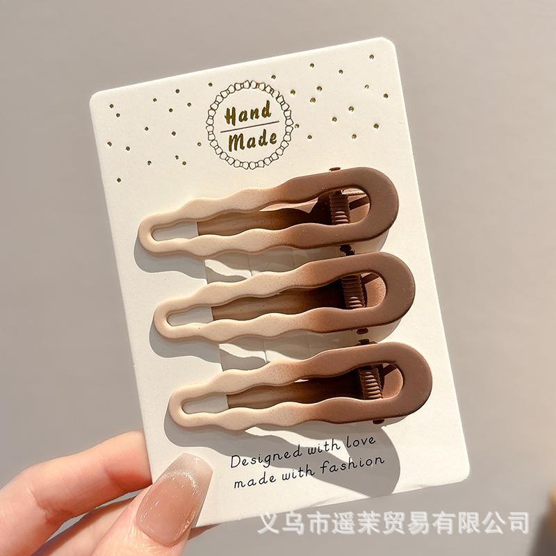 成人碎发整理神器发夹女边夹侧边2025新款高端一字夹刘海bb夹头饰|undefined