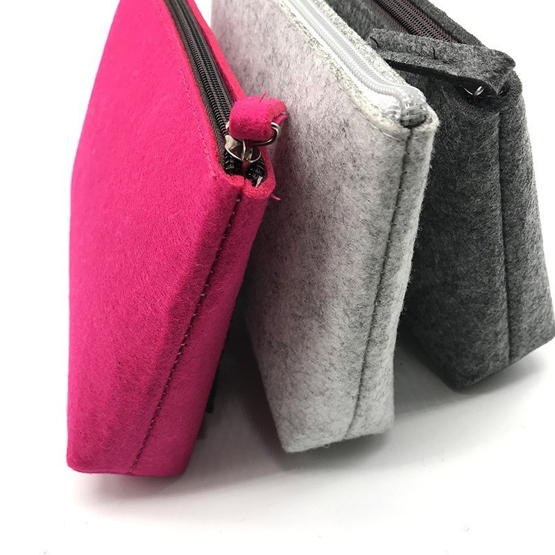 Cross-Border Amazon Hot-Selling Felt Laptop Accessory Storage Bag, Power Bank Bag, Digital Storage Bag