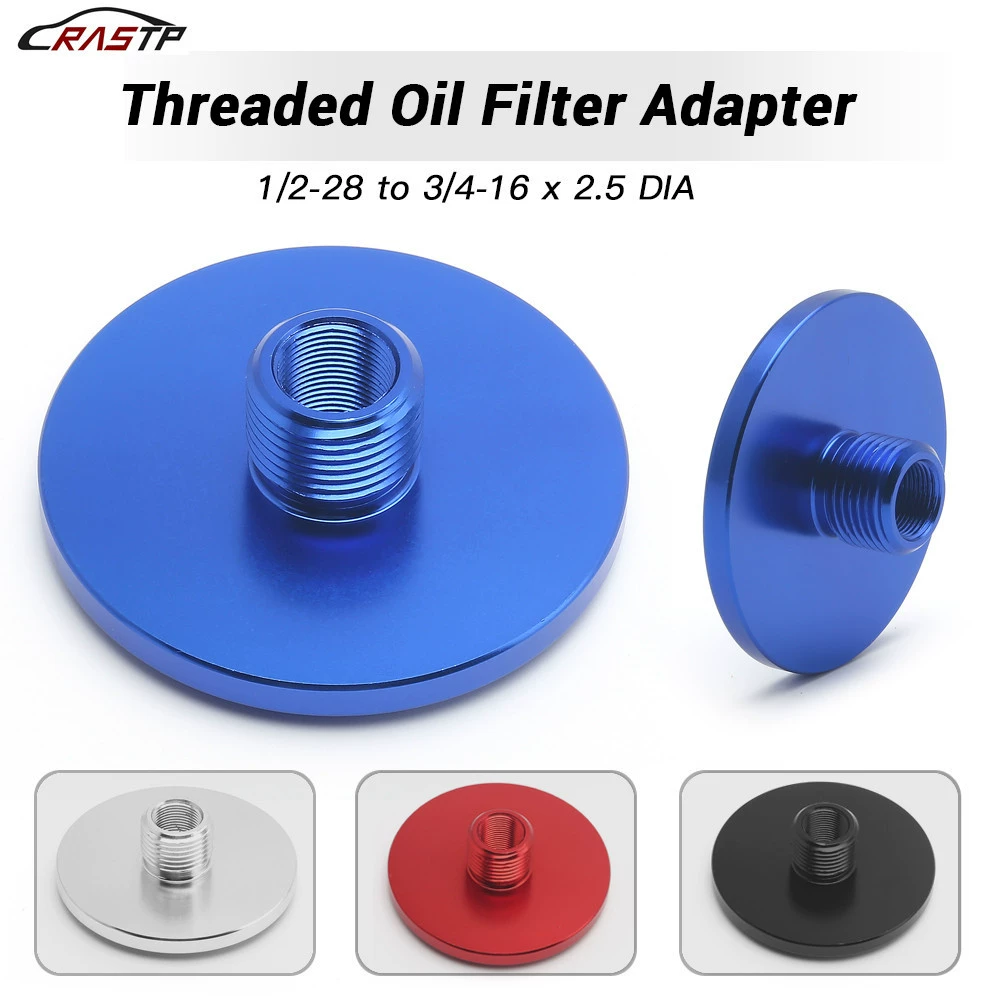 Трансграничный автомобильный модифицированный спиральный переходник для масляного фильтра с 1/2-28 на 3/4-16x2,5 переходник