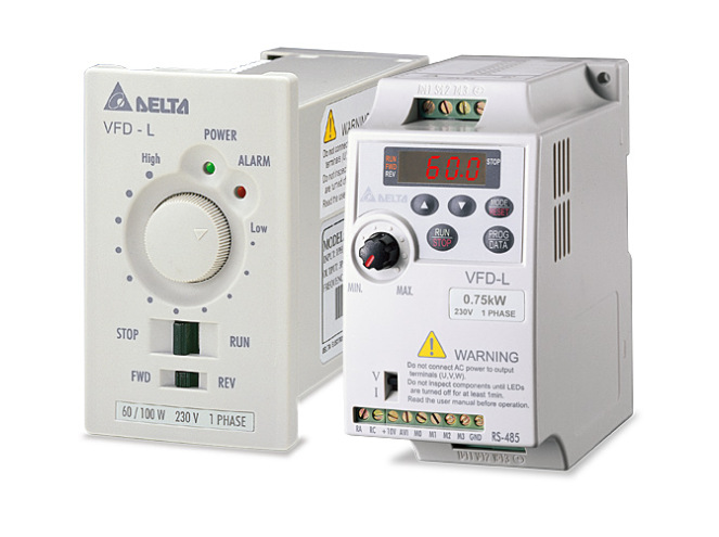 台达变频器VFD015L21W/1P230V/1.5KW多功能简单型/全新原装