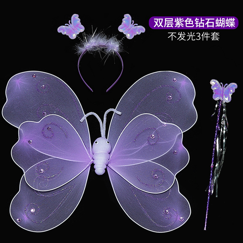 Día de los Niños del 1 de junio regalos de chicas ángeles mariposa alas maravillosas hadas princesa vestido vestido vestido