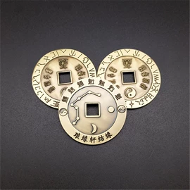 金属工艺品;冰箱贴;仿古钱币