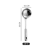 0.8mm with a magnetic nine bead handle spoon