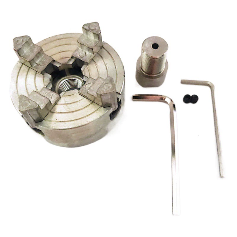 Трехкулачковый патрон для мини-машины Z011/четырехкулачковый патрон Z011A + соединительный вал двигателя M12 * 1