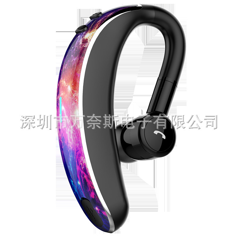 Ear-hanging cross-border hot sale V7 high-end business car bluetooth headset 5.0 ultra-long standby sports single-ear bluetooth