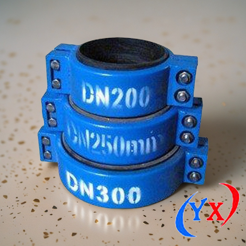 卡箍式柔性接头钢制快速消防沟槽抱箍环形管对开式伸缩水管