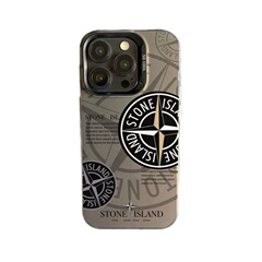 iPhone16 携帯電話ケース Apple 15promax 保護カバー 13/11 落下防止男性 imd1214 ストーンアイランドに適しています。