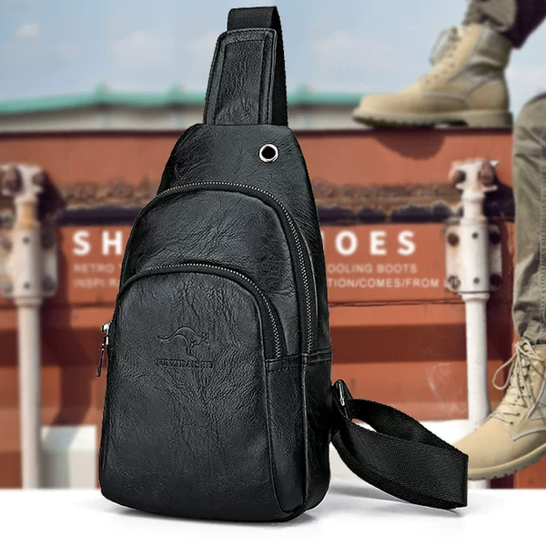 Men's Bags, Men's Chest Bags, Stylish Leather Backpacks, Men's Crossbody Bags, New 2026 Single-Shoulder Crossbody Bags