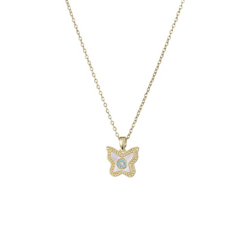 Fashion Heart Minimalist Design Versatile Elegant Simple Charming Necklace Pendant Clasp Lockchain Accessory for Women