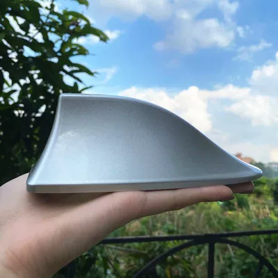 vehicle antenna | Decorative Accessories - the-original-car-has-no-antenna-shark-fin-silver