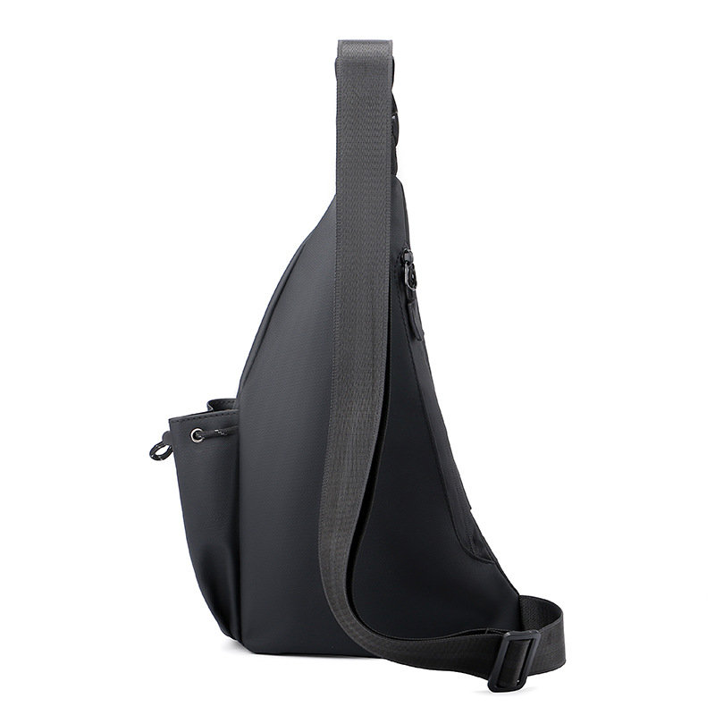 Reflective Chest Bag For Men Waterproof Sling Bag For Commuting_voghion.com