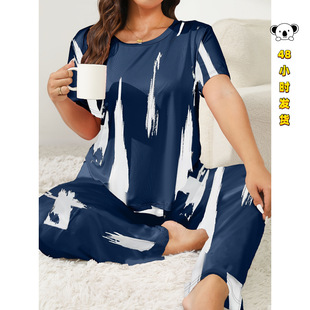 D 23837 Print Sleeveless Set ӡ���o�����b