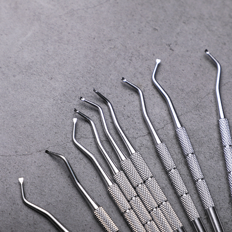 Stainless steel armor spoon toenail dirt cleaning tillers…