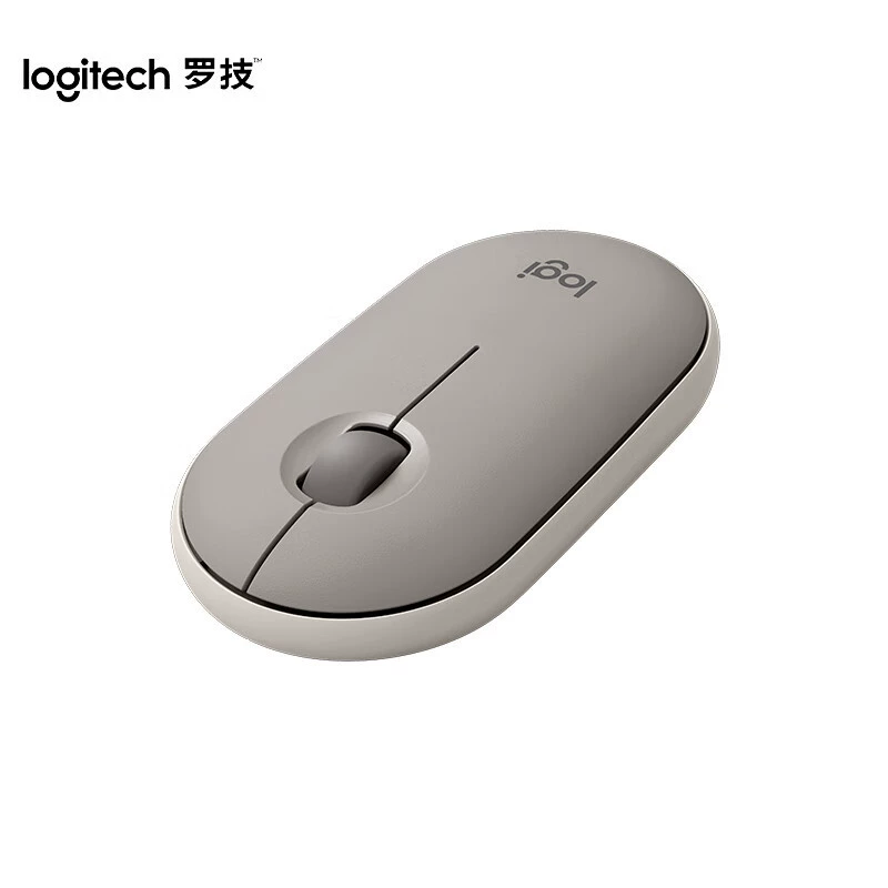 Беспроводная мышь Logitech Pebble, Bluetooth, офисная, лёгкий звук, портативная, стильная, для многоповерхностного использования