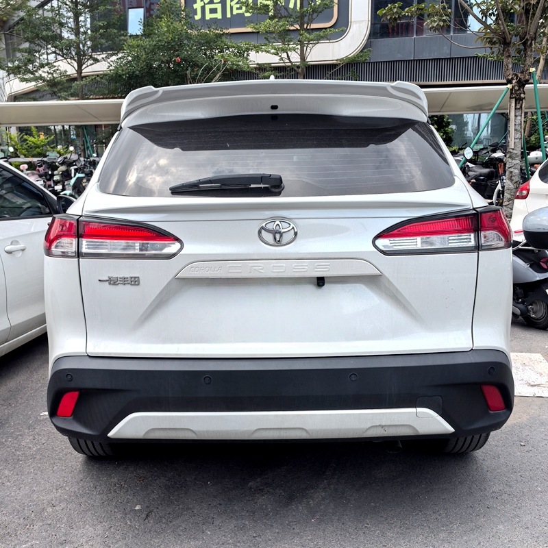 Suitable for 2022+ Toyota Frontlander, Corolla Cross, and Rav4 Custom Modified Mid-Wing Spoiler, No-Drill Paint-Coated