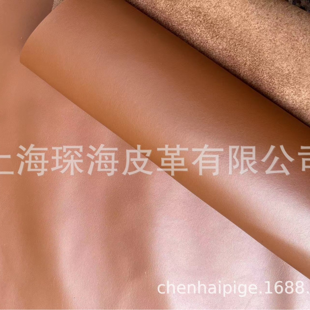 纳帕皮 头层牛皮 皮革皮料 牛皮面料 软牛皮 棕色