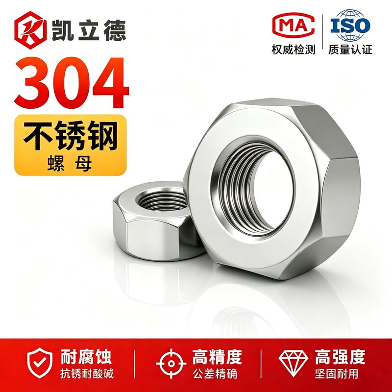 304 stainless steel hex nut screw cap DIN934M6M8M10M12 stainless steel nut 304 stainless steel hex nut screw cap DIN934M6M8M10M12 stainless steel nut