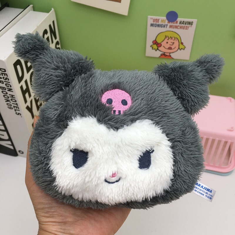 外国貿易の爆発的なクロミのぬいぐるみの小さい財布の漫画の公の子の包みは鍵を掛けて人形の学生のクリスマスのプレゼントを掛けます。|undefined