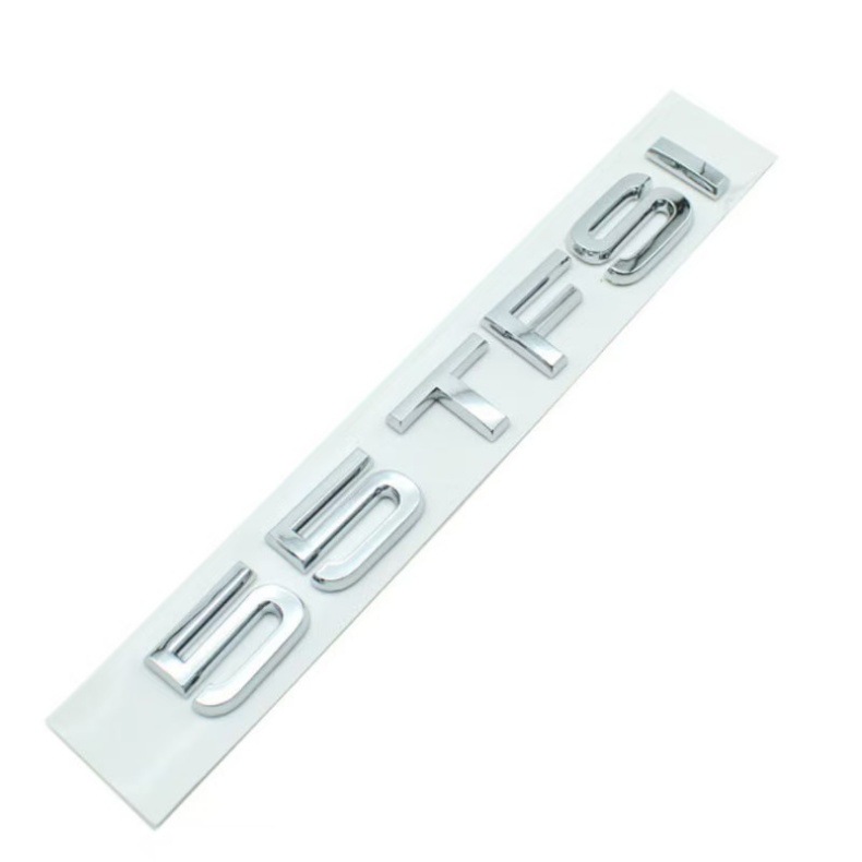 Suitable for Audi 30 35 40 45 50 55Tfsi Car Four-Wheel Drive Side Mark Displacement Mark English Mark Car Sticker