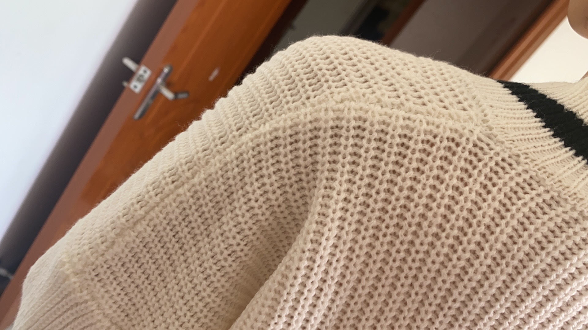 Loose Version Color Block Pattern Winter, Autumn Season Wholesale Women'S Casual Color Block Long Sleeve Patchwork Sweaters & Cardigans