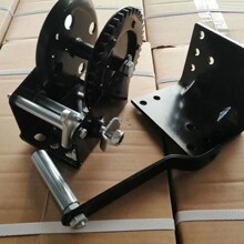 养殖绞盘鸡场鸡舍猪场猪舍红色手摇水线机械鸡用折叠手柄养殖支架