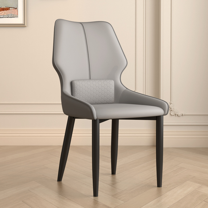 silla moderna silla de comedor de lujo ligera simple mesa de comedor mahjong casera silla de hotel casual mesa de té silla de negociación al por mayor
