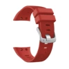 (Silver buckle) Red
